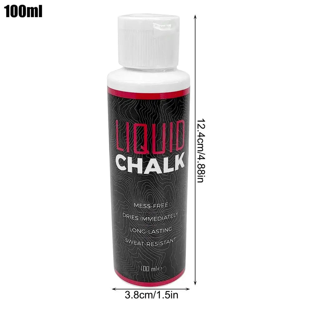 Liquid Chalk Grip (50ml/100ml) — No-Slip Formula for Lifting, Climbing & CrossFit