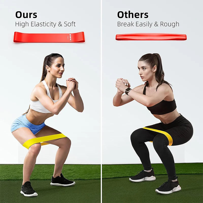 Resistance Bands Set — Hip, Leg & Glute Training for Gym & Home Workouts or Warmups