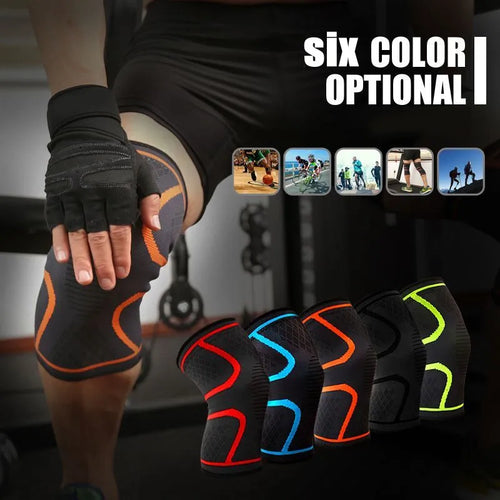 Knee Compression Sleeve (1PC) — Joint Support for Gym, Running & Pain Relief"