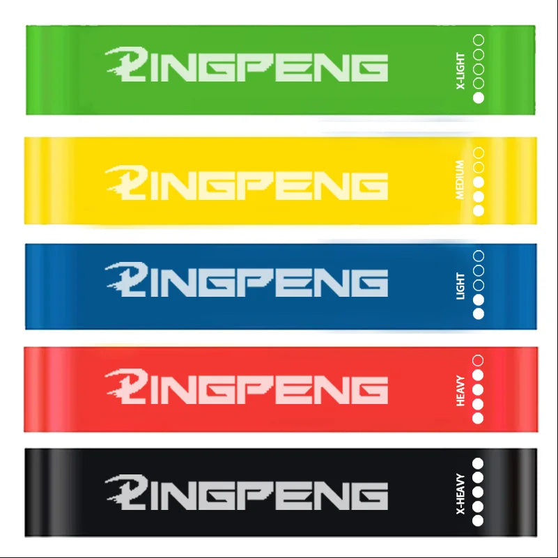 Resistance Bands Set — Hip, Leg & Glute Training for Gym & Home Workouts or Warmups