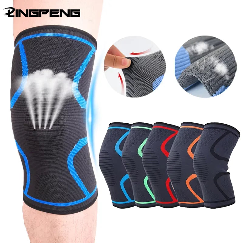 Knee Compression Sleeve (1PC) — Joint Support for Gym, Running & Pain Relief"