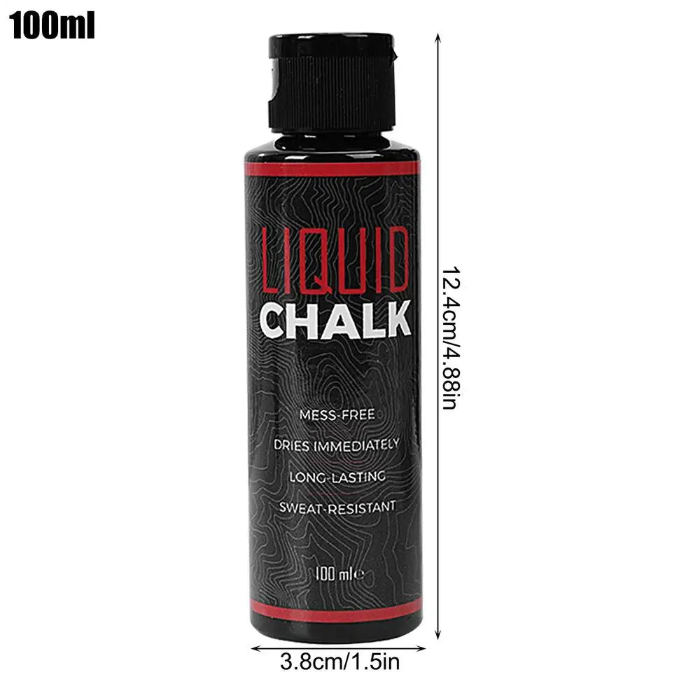 Liquid Chalk Grip (50ml/100ml) — No-Slip Formula for Lifting, Climbing & CrossFit