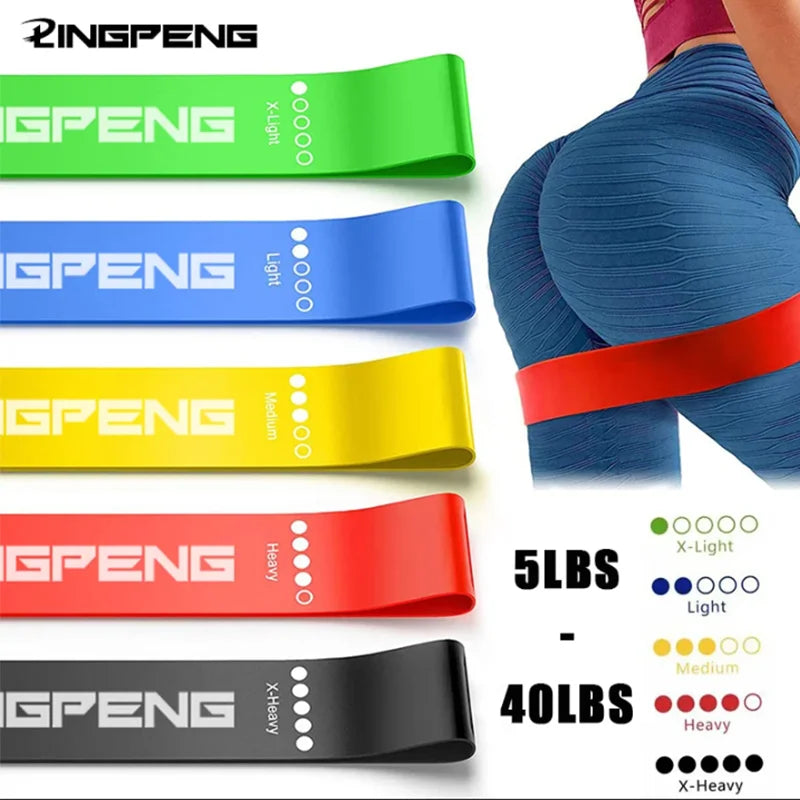 Resistance Bands Set — Hip, Leg & Glute Training for Gym & Home Workouts or Warmups